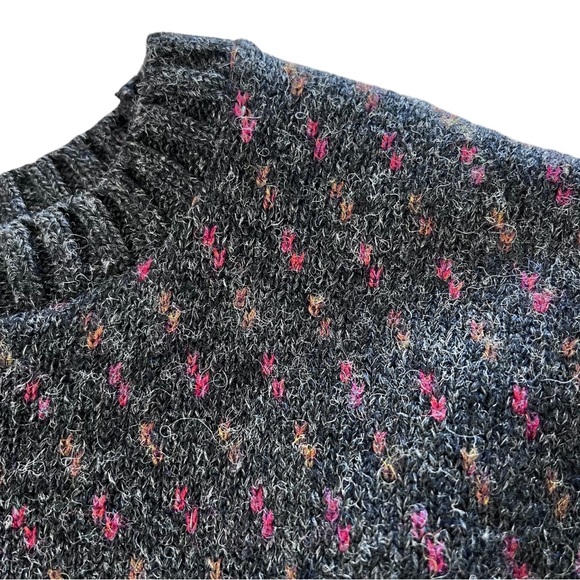 Vintage Lord Jeff The Moors 100% Scottish Wool Crewneck Sweater size XL - Picture 6 of 14